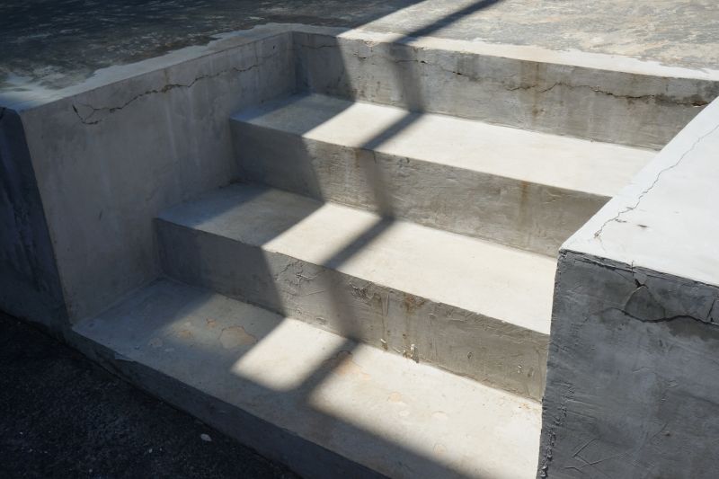 Outdoor Step Installation detail